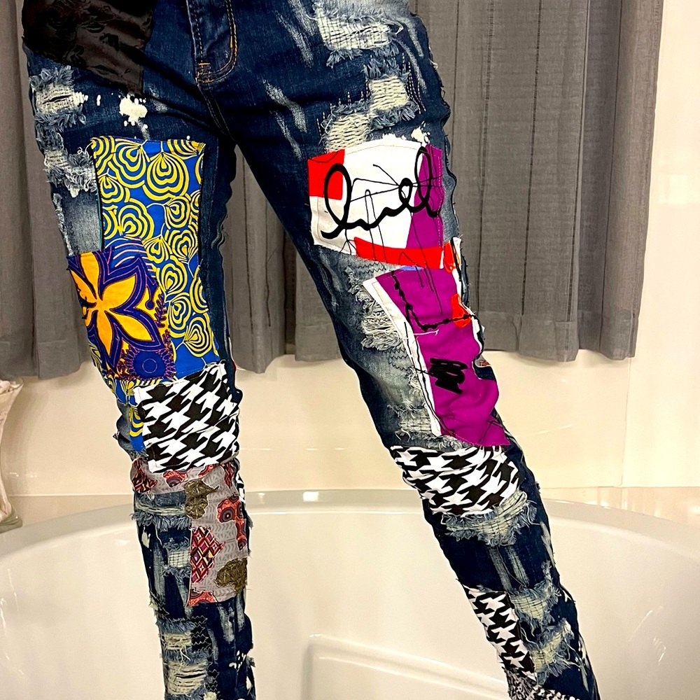Embellished Denim Skinny and Resown for You.